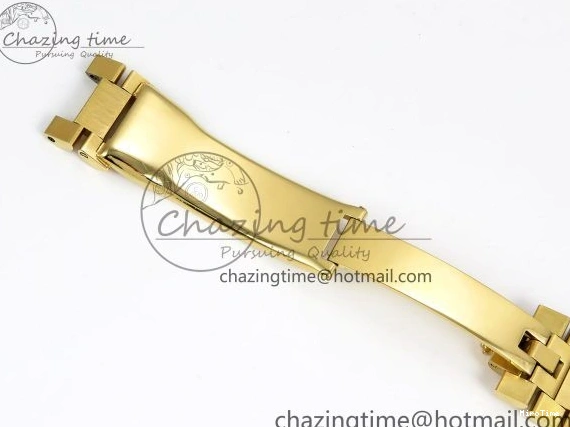 MiroTime 0324 Day Date 36 YG RAF Best Edition Brown Wave Dial on YG Bracelet A Effortless 1383